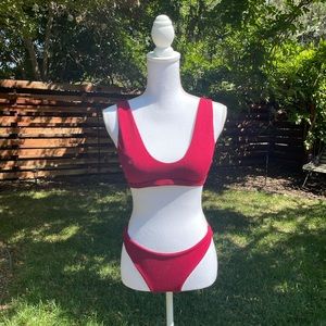 Maroon Bikini NWT